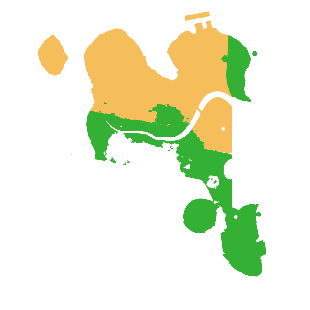 Biome Rust Map: Procedural Map, Size: 2513, Seed: 6738