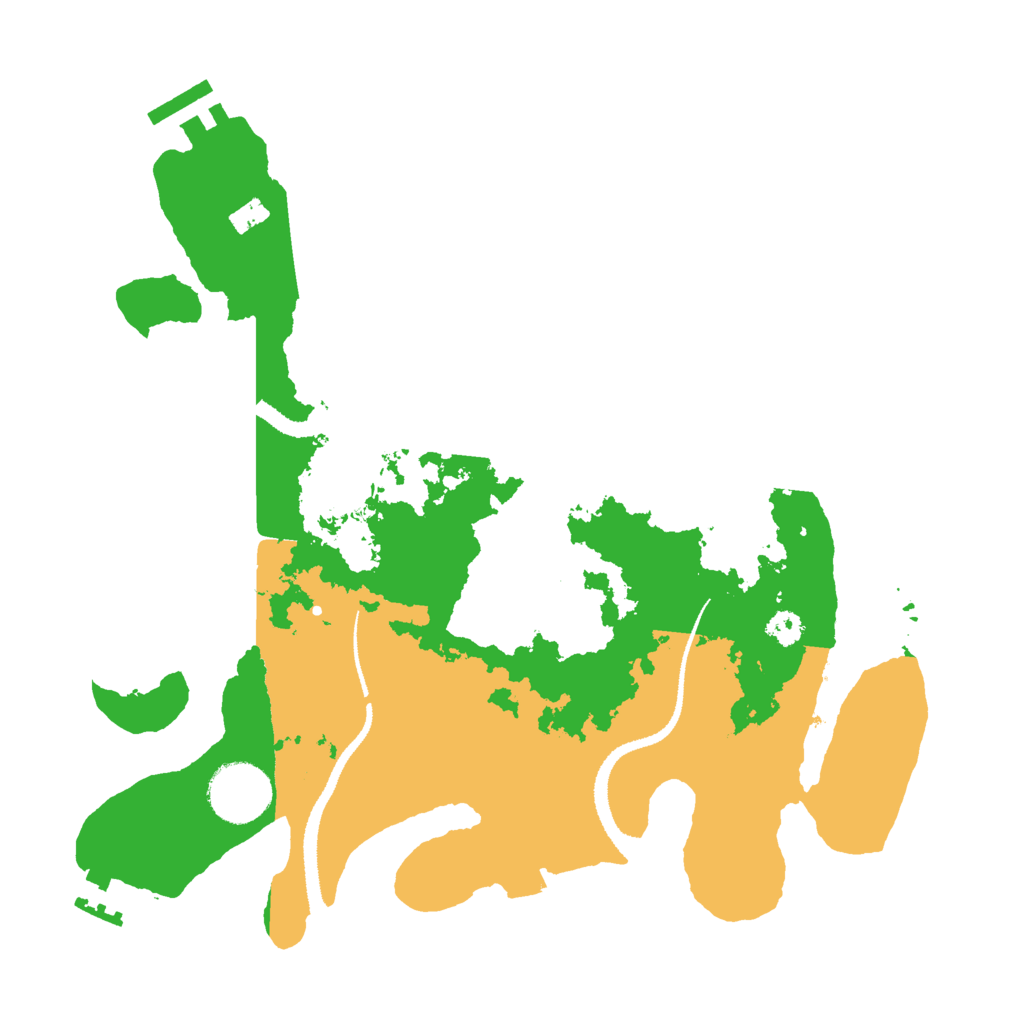 Biome Rust Map: Procedural Map, Size: 3000, Seed: 1493612157