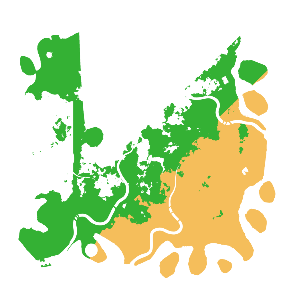 Biome Rust Map: Procedural Map, Size: 4251, Seed: 793197