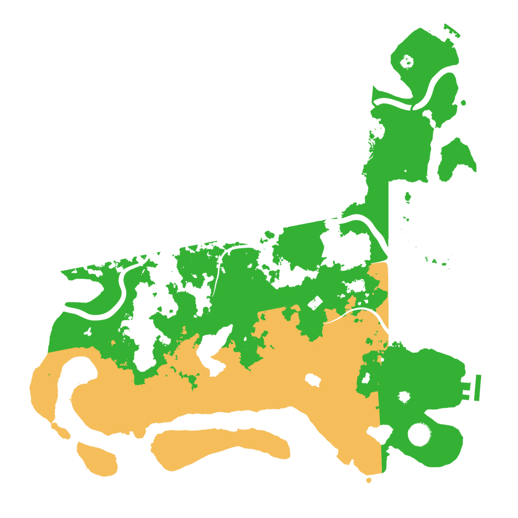 Biome Rust Map: Procedural Map, Size: 4000, Seed: 1446124443