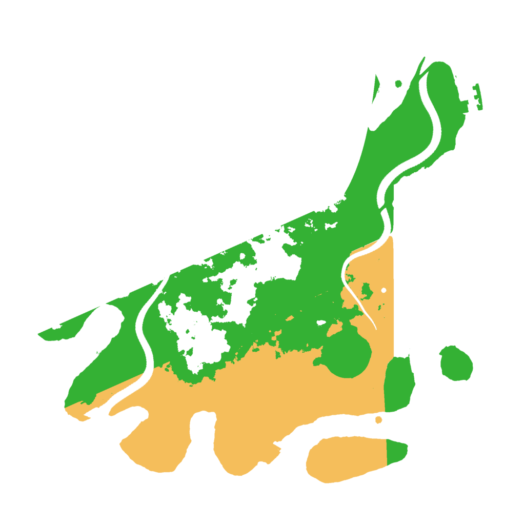 Biome Rust Map: Procedural Map, Size: 3000, Seed: 482848021