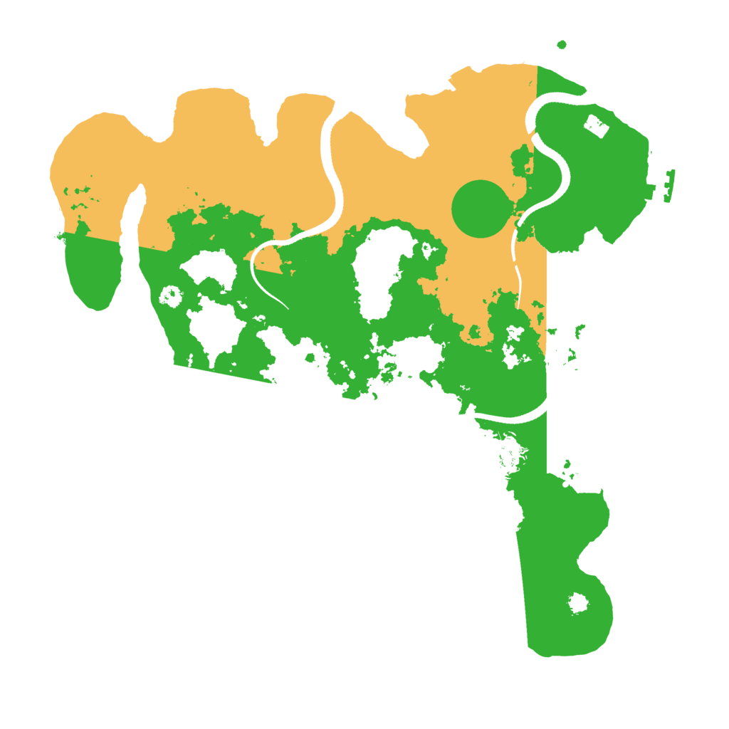 Biome Rust Map: Procedural Map, Size: 3313, Seed: 6738