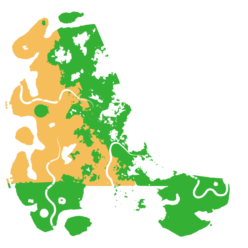 Biome Rust Map: Procedural Map, Size: 5000, Seed: 62612094