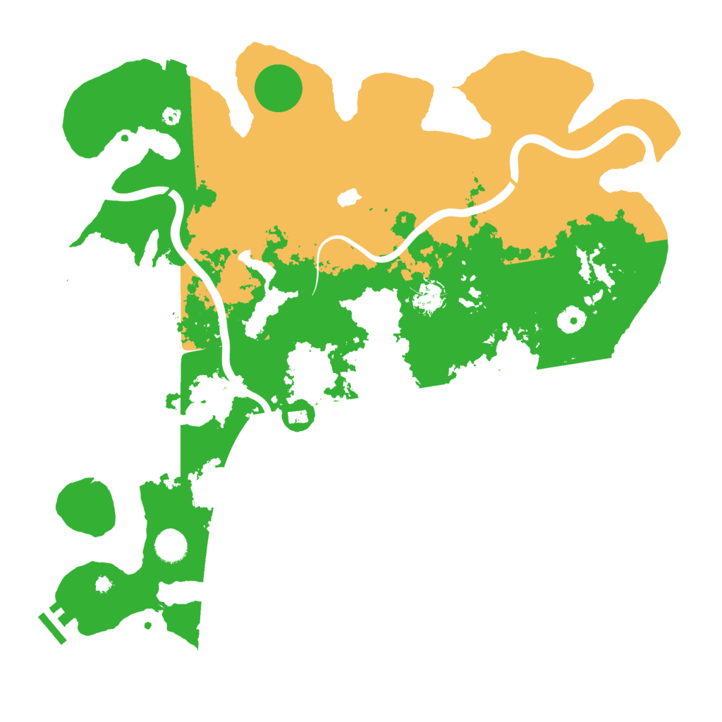 Biome Rust Map: Procedural Map, Size: 4000, Seed: 1151391361