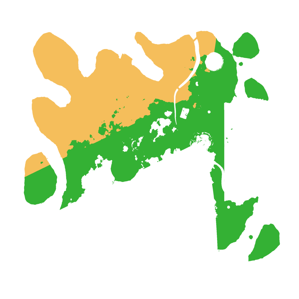 Biome Rust Map: Procedural Map, Size: 3000, Seed: 637985