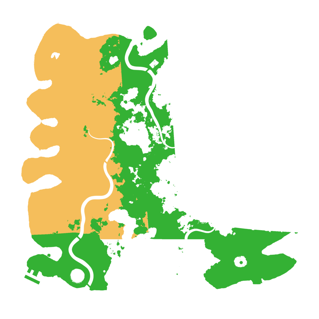 Biome Rust Map: Procedural Map, Size: 4000, Seed: 28765