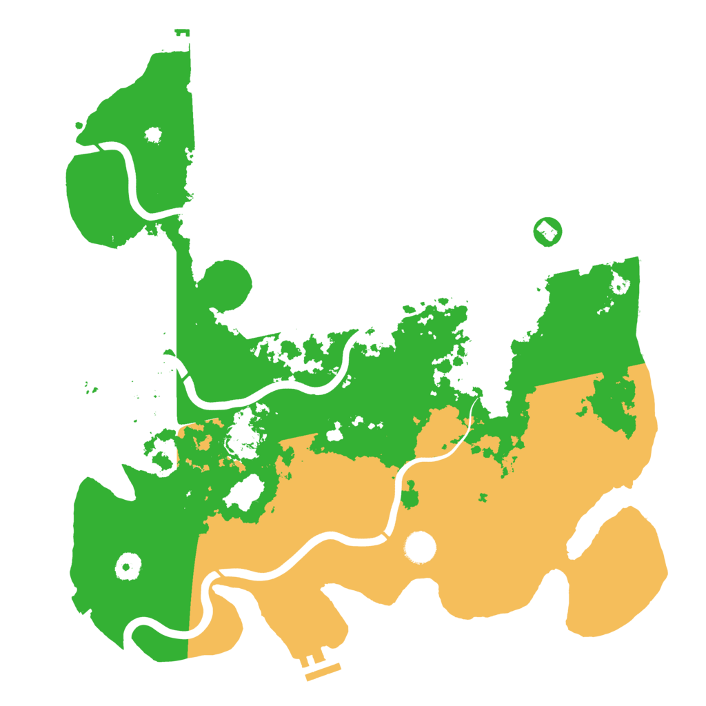 Biome Rust Map: Procedural Map, Size: 3925, Seed: 1978155051