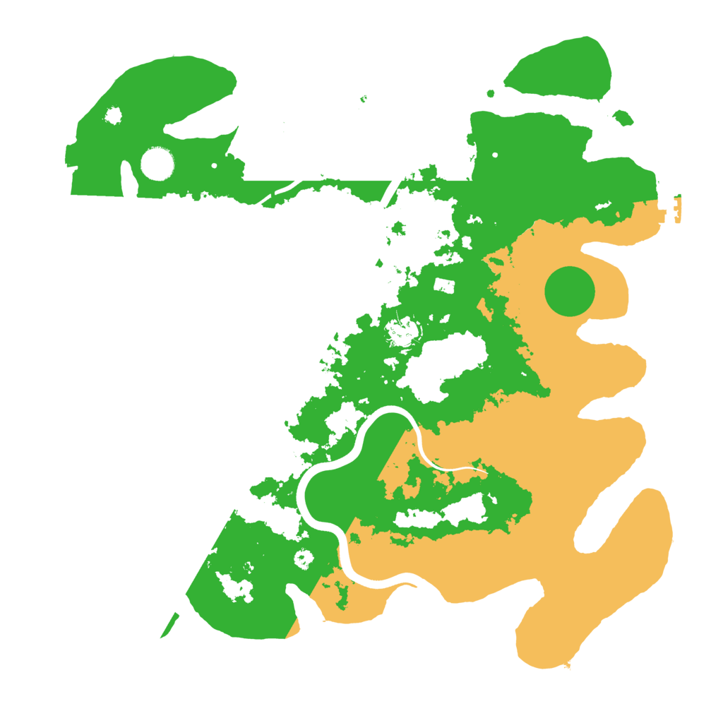 Biome Rust Map: Procedural Map, Size: 3800, Seed: 644683750