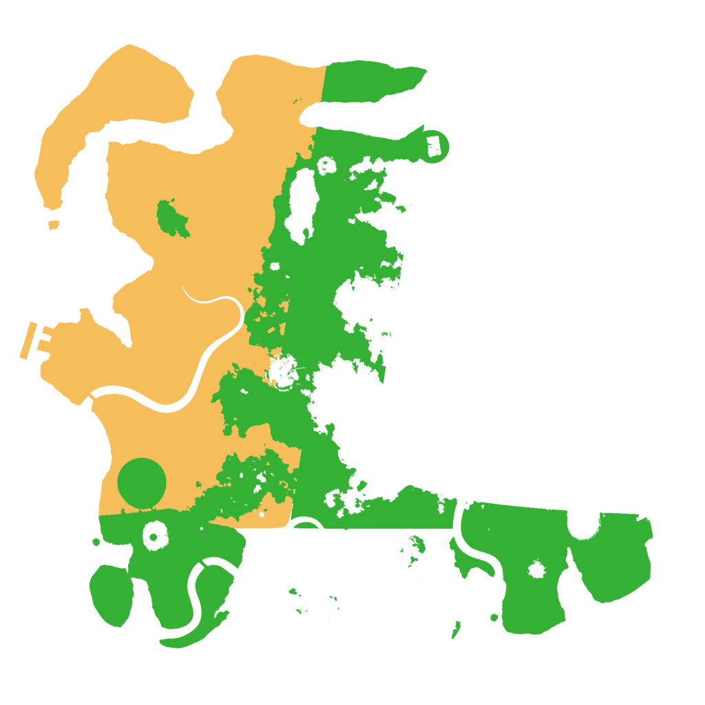 Biome Rust Map: Procedural Map, Size: 3800, Seed: 1443156256
