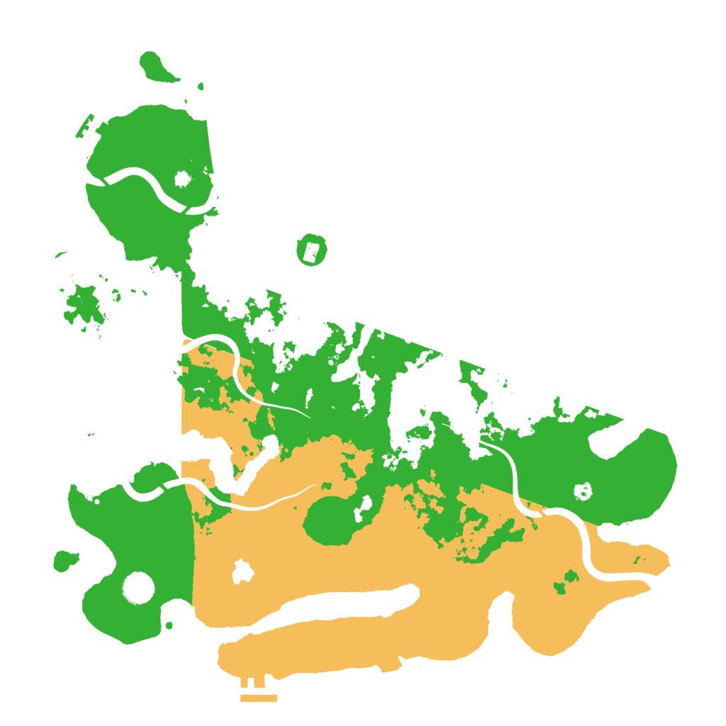 Biome Rust Map: Procedural Map, Size: 4000, Seed: 291750830