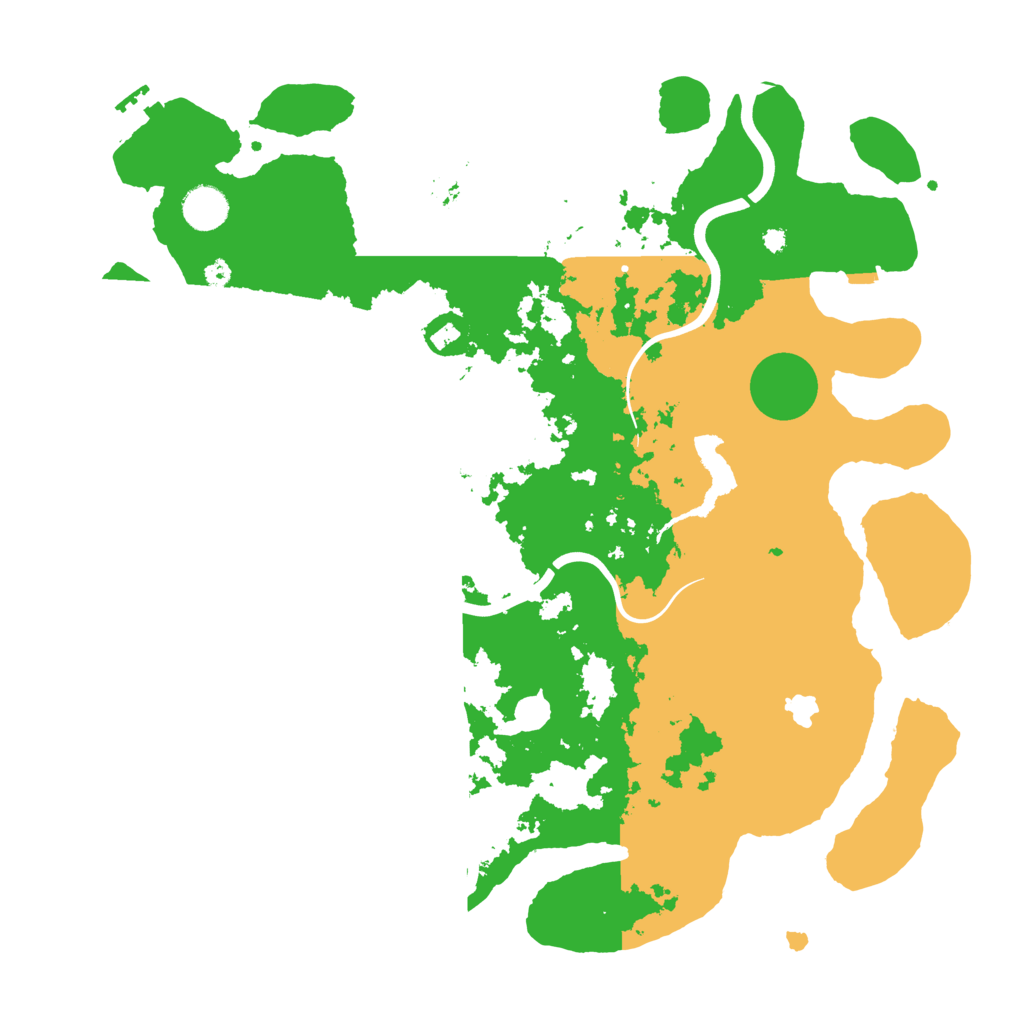 Biome Rust Map: Procedural Map, Size: 4000, Seed: 1043978749