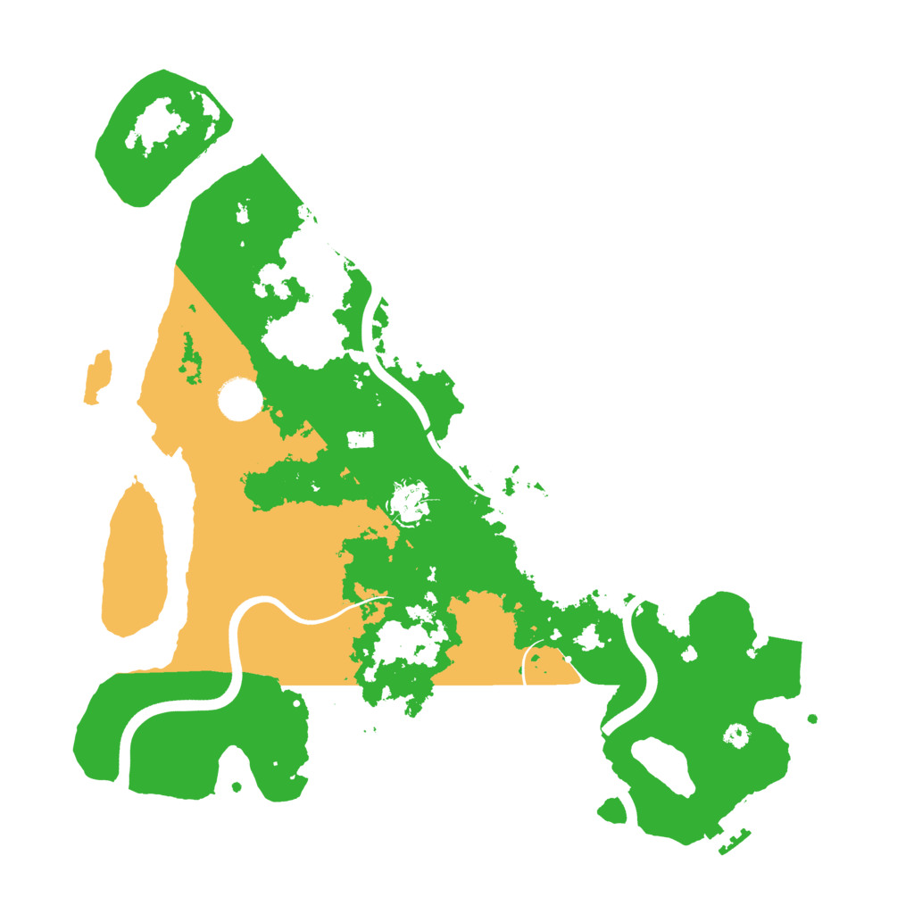 Biome Rust Map: Procedural Map, Size: 3750, Seed: 75773907