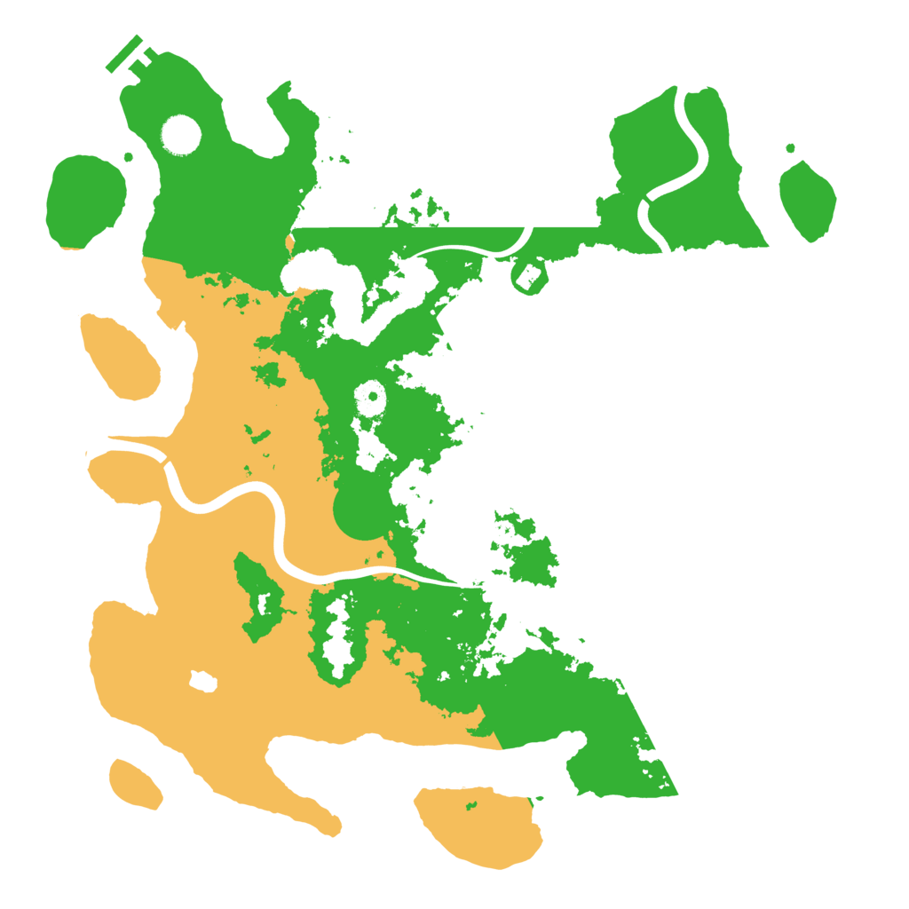 Biome Rust Map: Procedural Map, Size: 4000, Seed: 2018688022