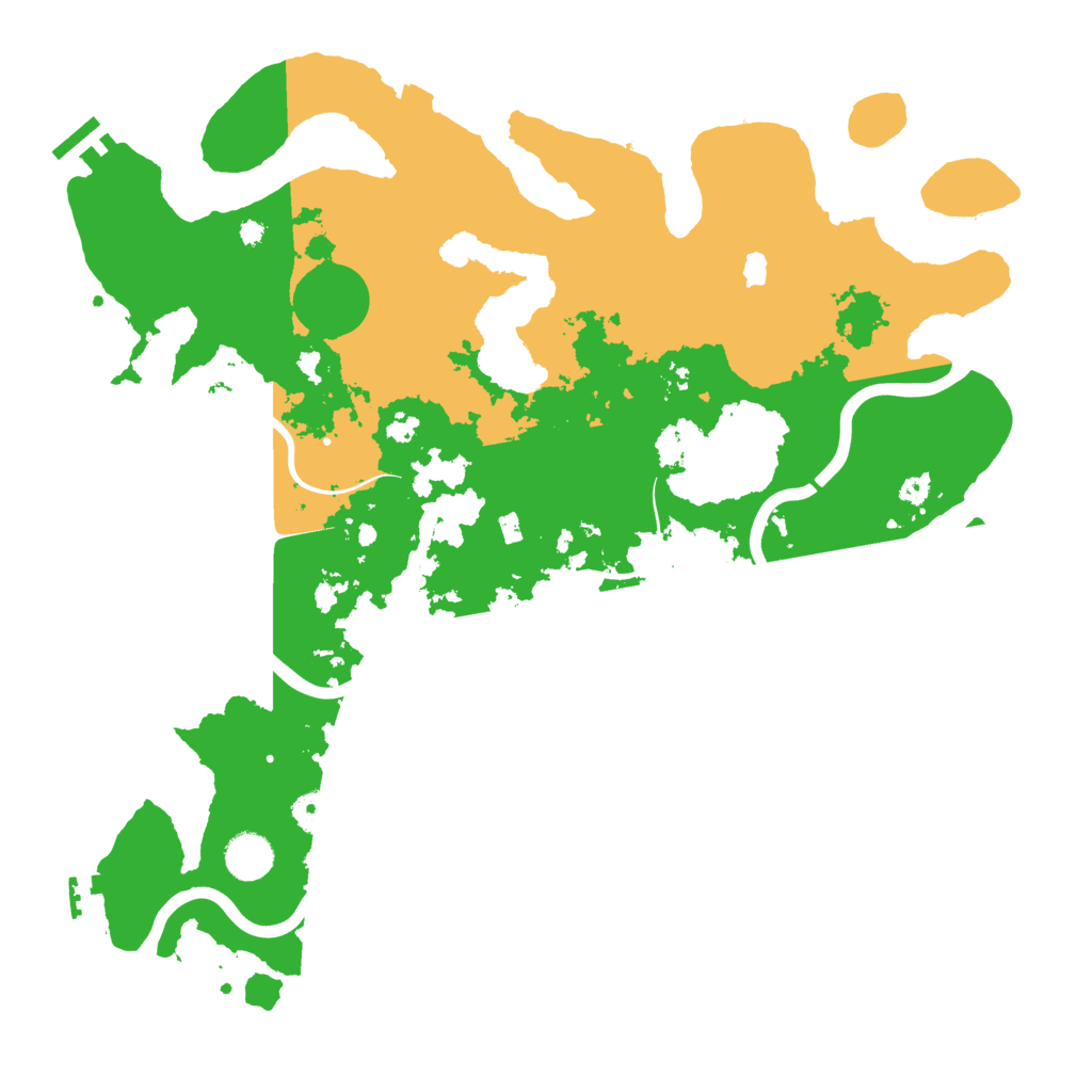 Biome Rust Map: Procedural Map, Size: 4000, Seed: 1116863459