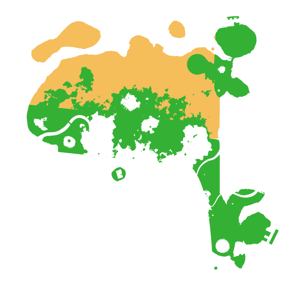 Biome Rust Map: Procedural Map, Size: 3750, Seed: 30689025