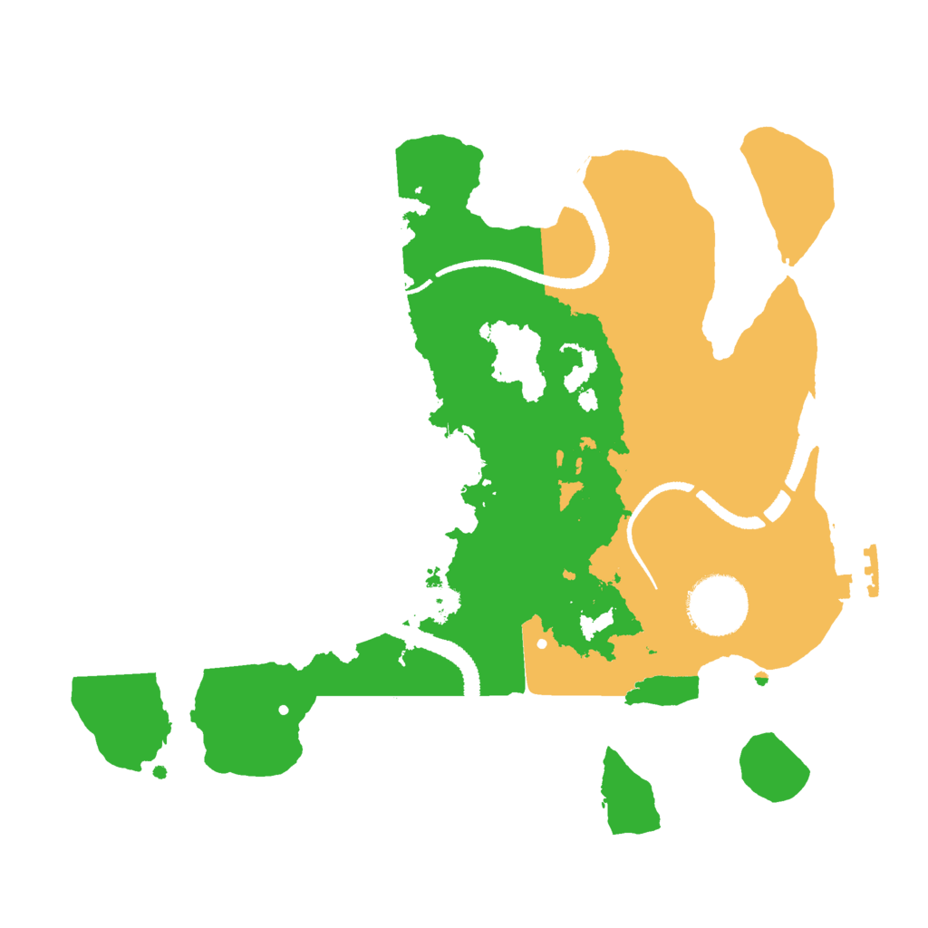 Biome Rust Map: Procedural Map, Size: 2700, Seed: 1766836905