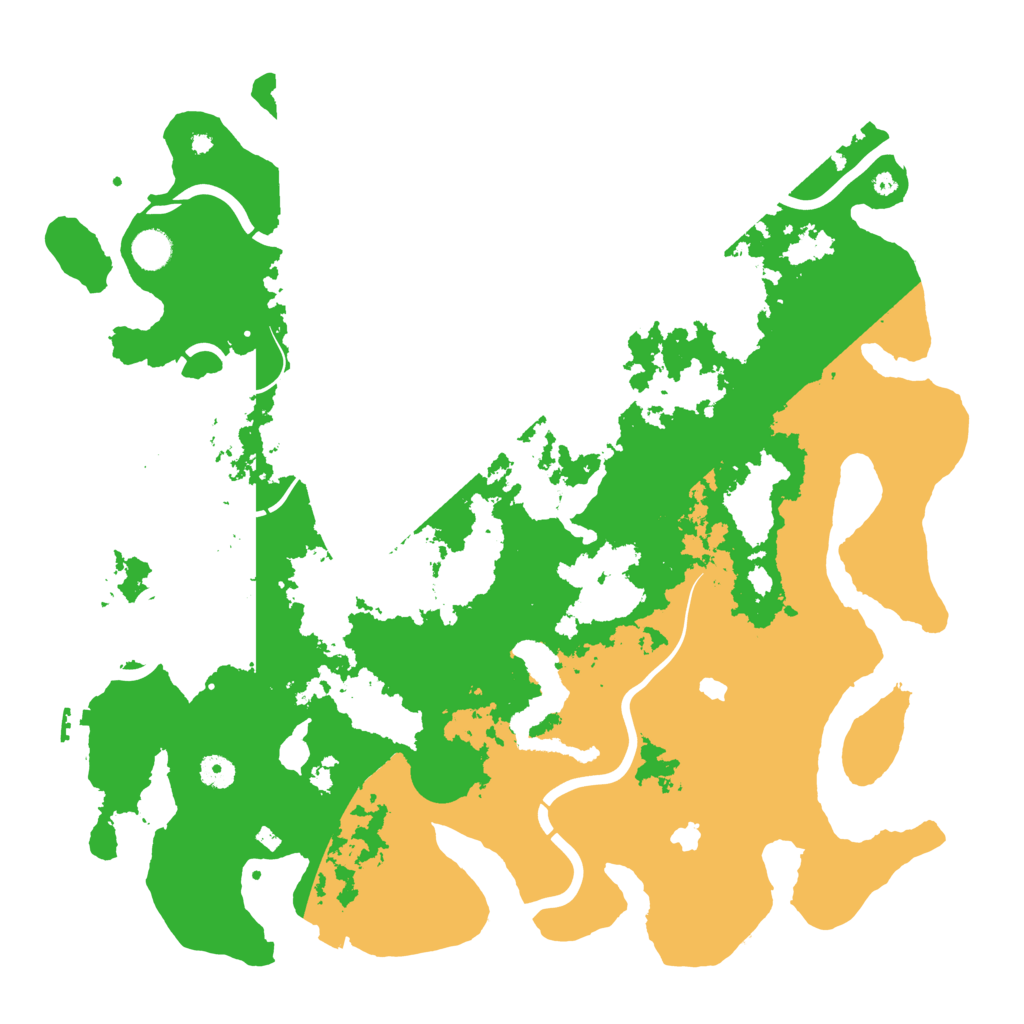 Biome Rust Map: Procedural Map, Size: 4500, Seed: 27113359