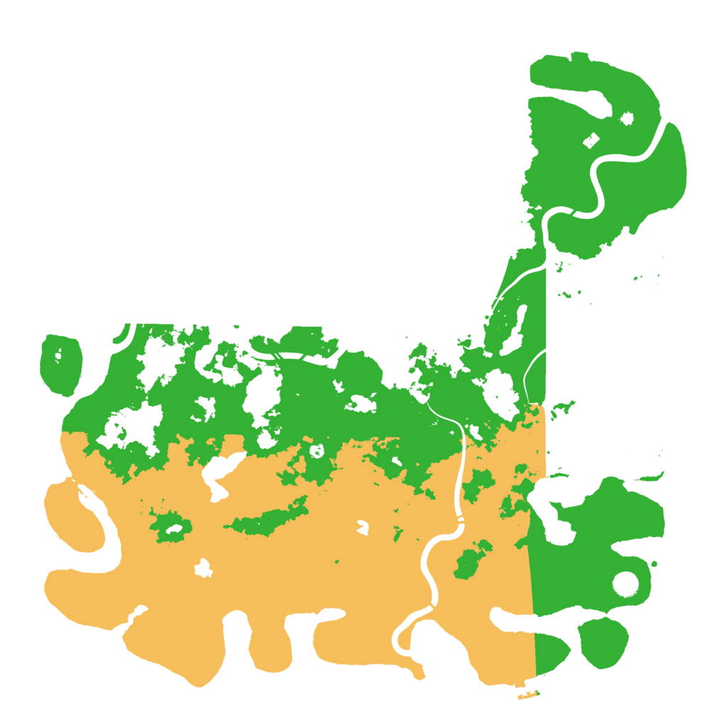 Biome Rust Map: Procedural Map, Size: 5000, Seed: 2121799826