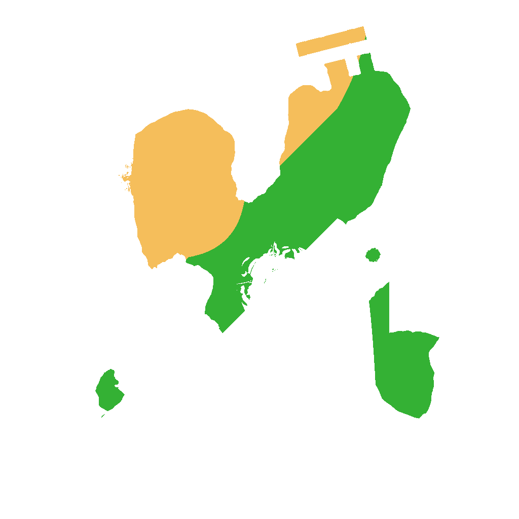 Biome Rust Map: Procedural Map, Size: 1500, Seed: 2099416778