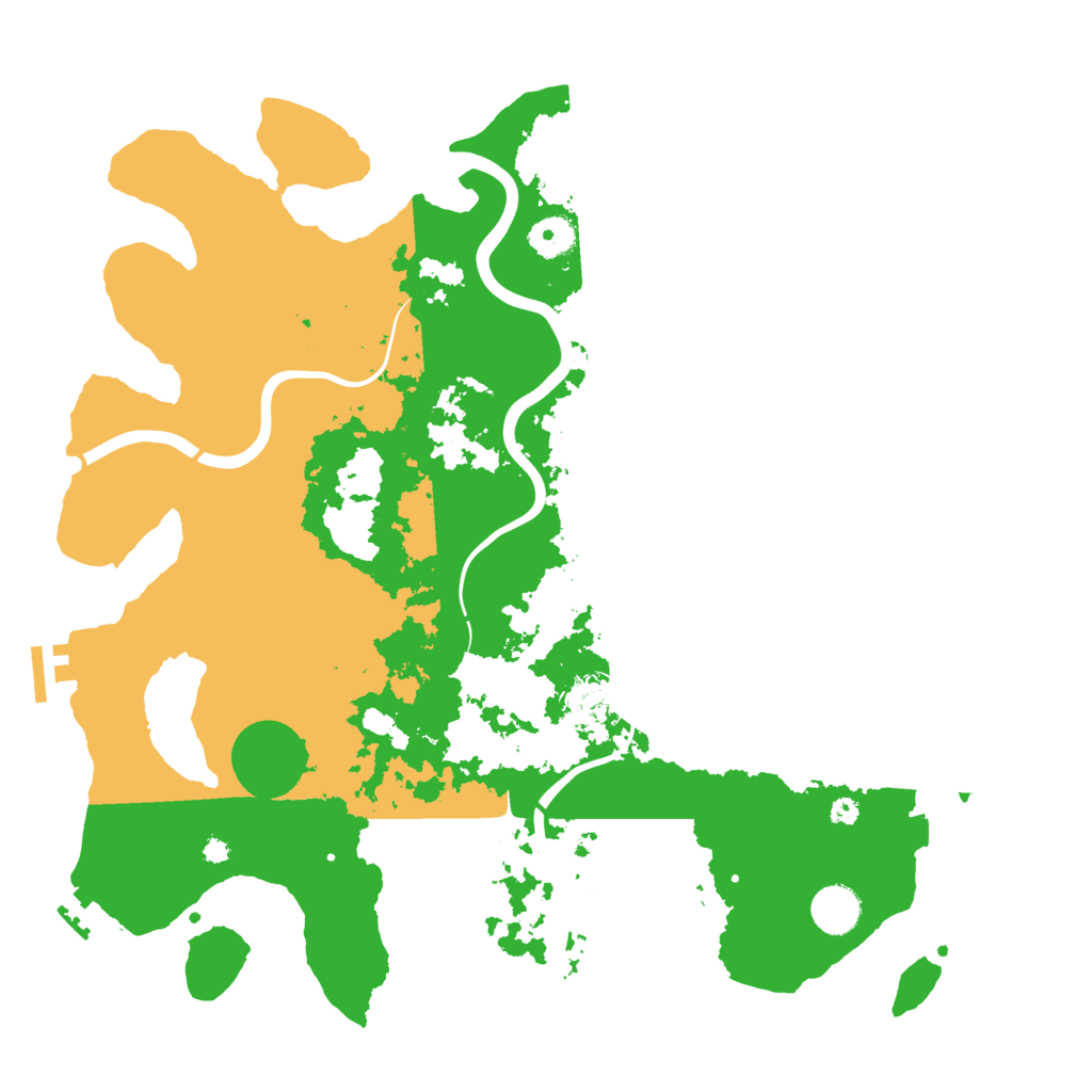 Biome Rust Map: Procedural Map, Size: 3925, Seed: 965705716