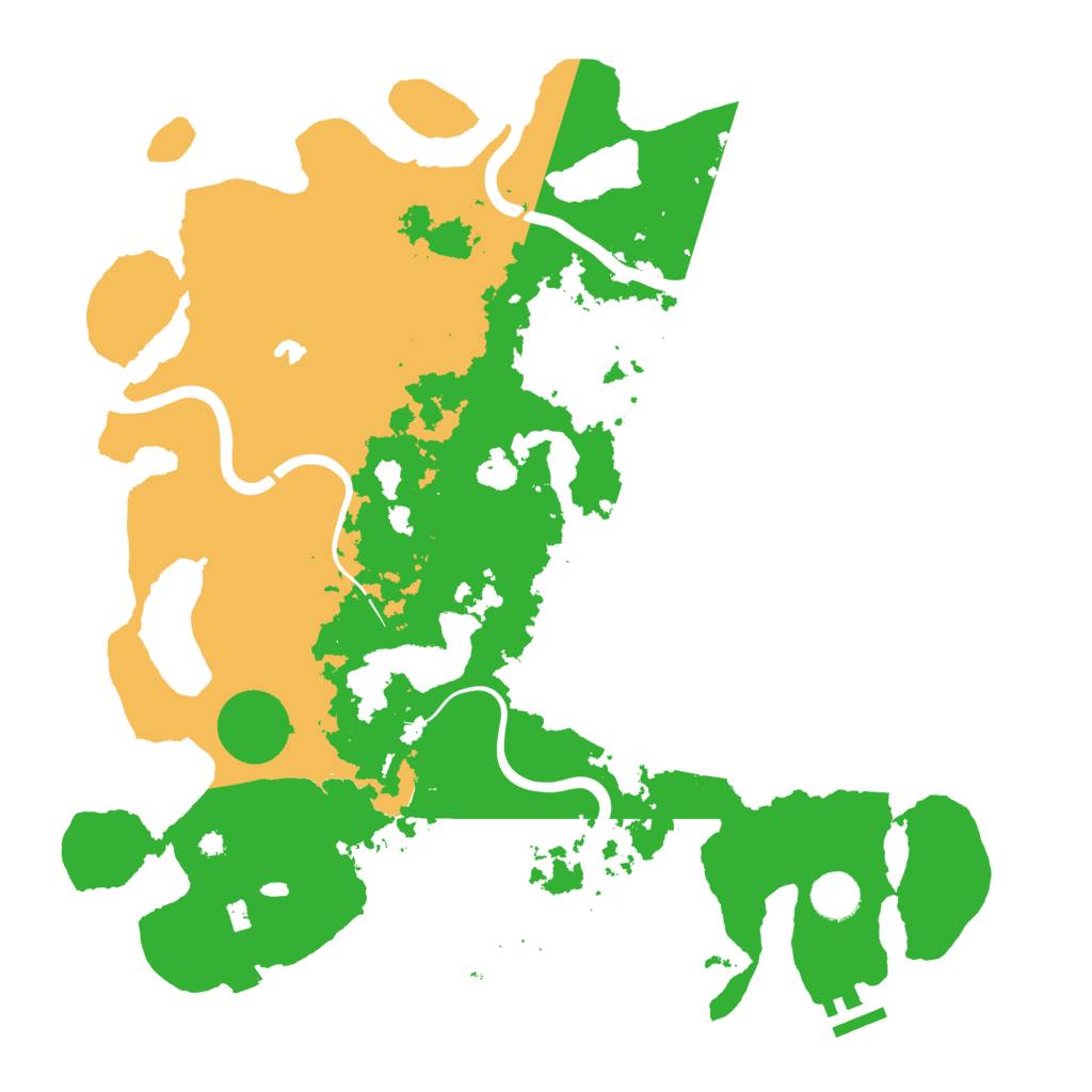 Biome Rust Map: Procedural Map, Size: 4000, Seed: 38889830