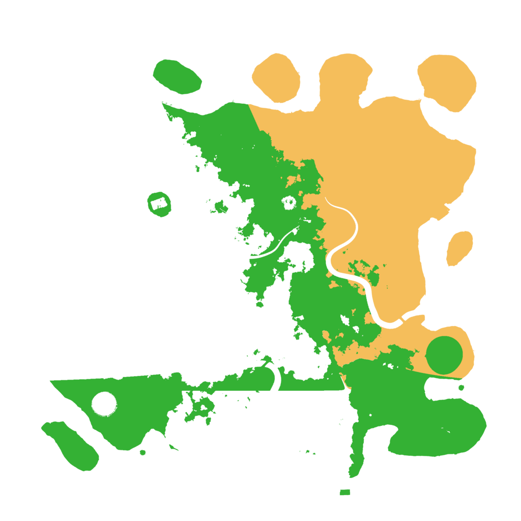 Biome Rust Map: Procedural Map, Size: 3750, Seed: 1680035213
