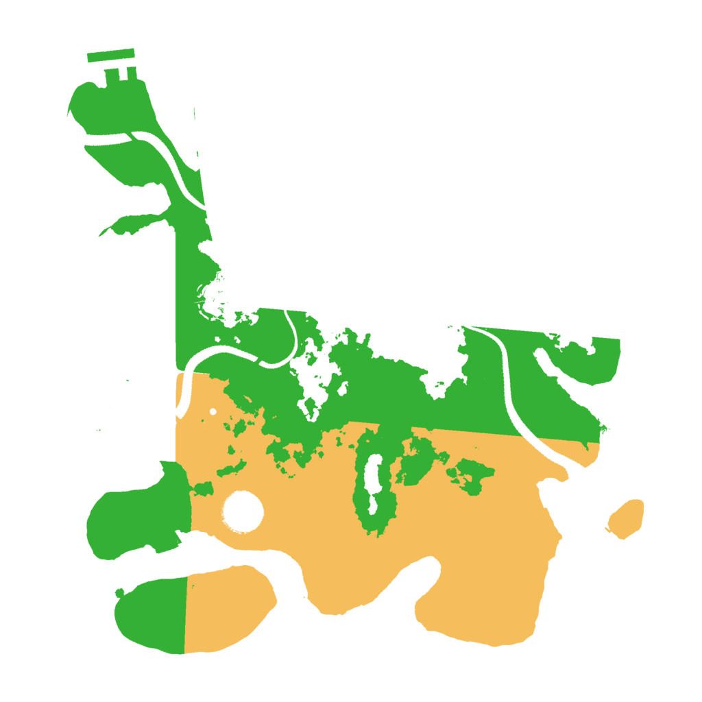 Biome Rust Map: Procedural Map, Size: 3000, Seed: 605001755