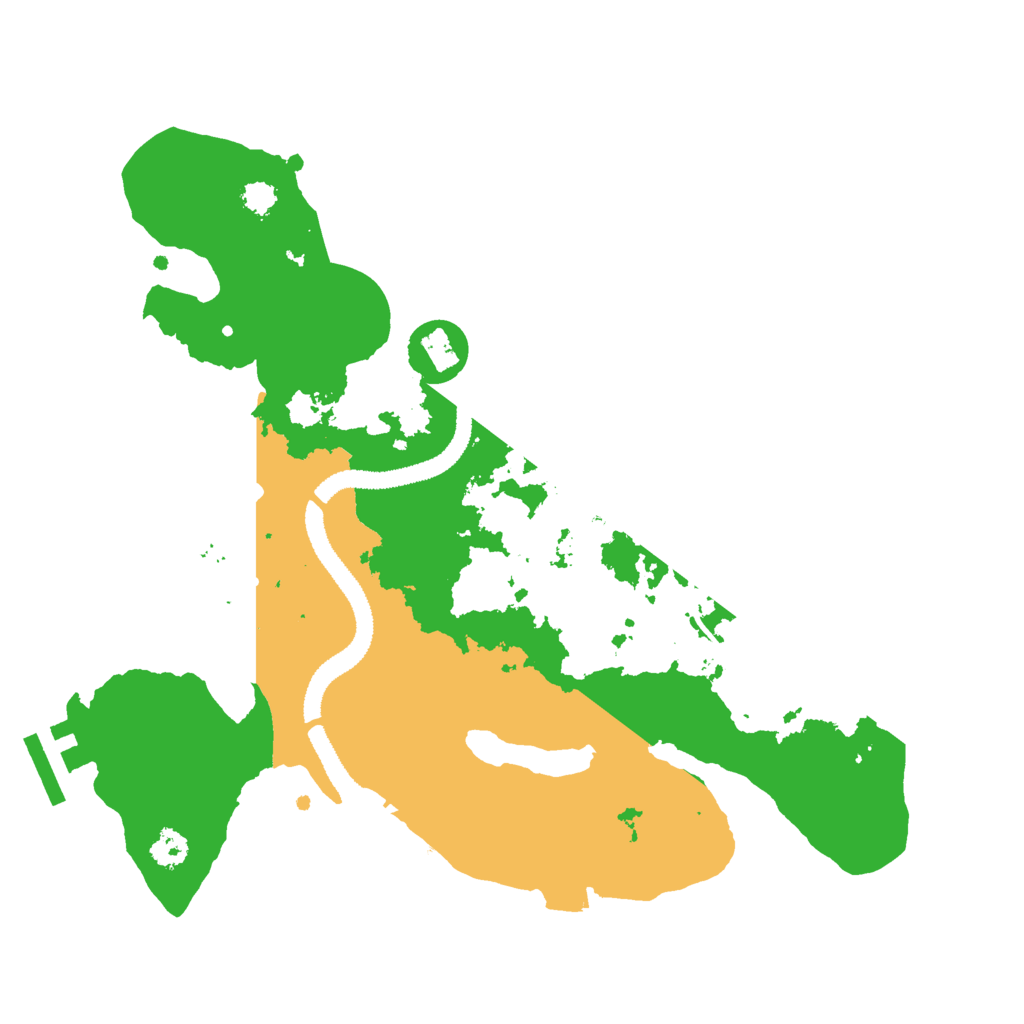 Biome Rust Map: Procedural Map, Size: 2800, Seed: 803067471