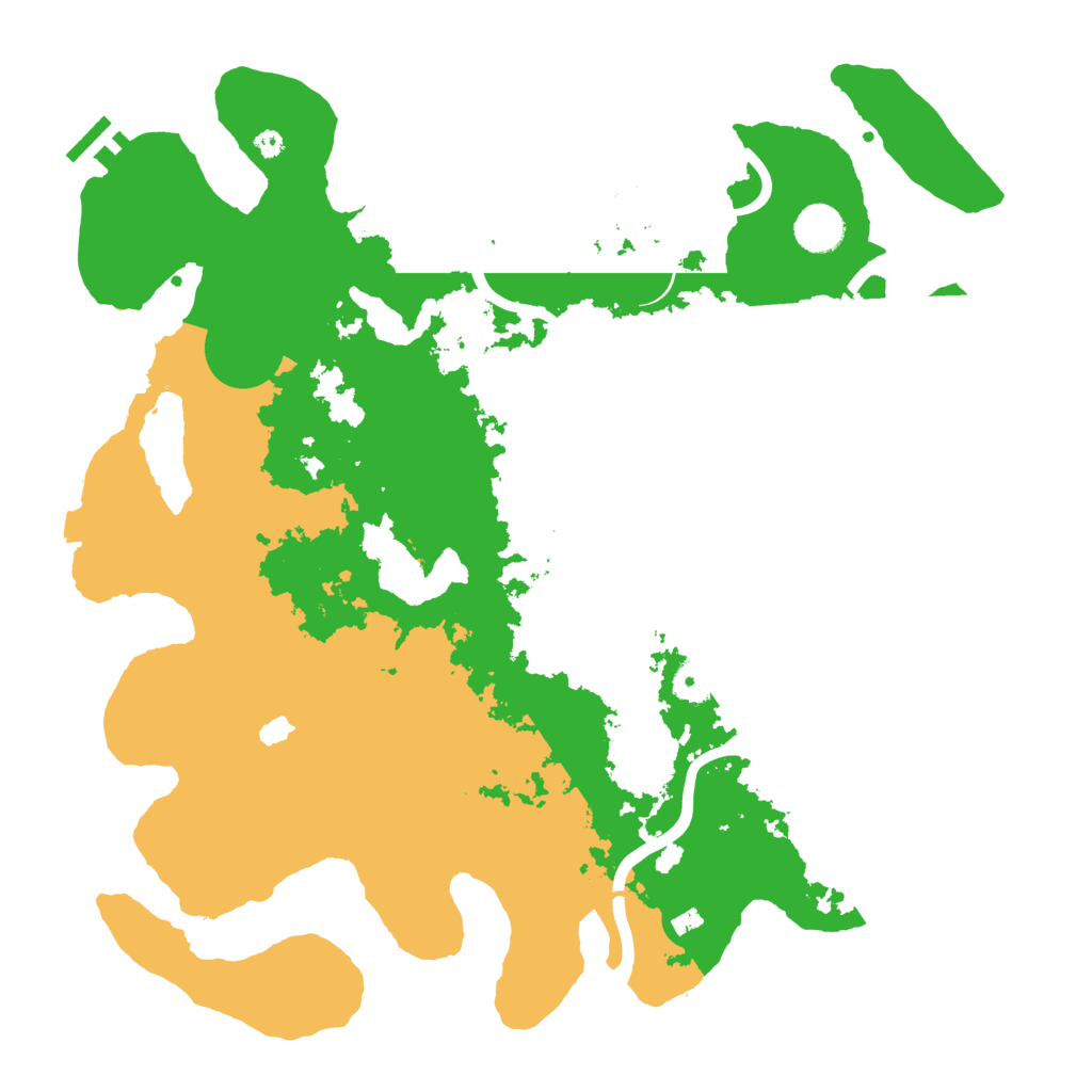 Biome Rust Map: Procedural Map, Size: 4000, Seed: 79136