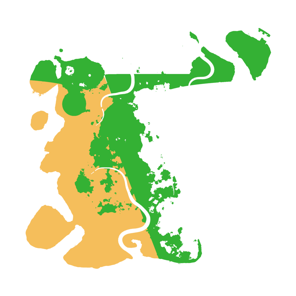 Biome Rust Map: Procedural Map, Size: 3300, Seed: 4750
