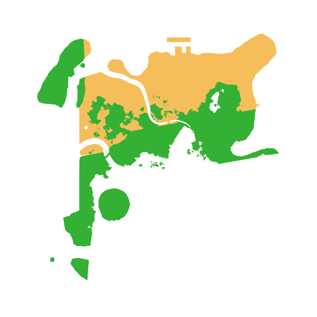 Biome Rust Map: Procedural Map, Size: 2700, Seed: 1767096072