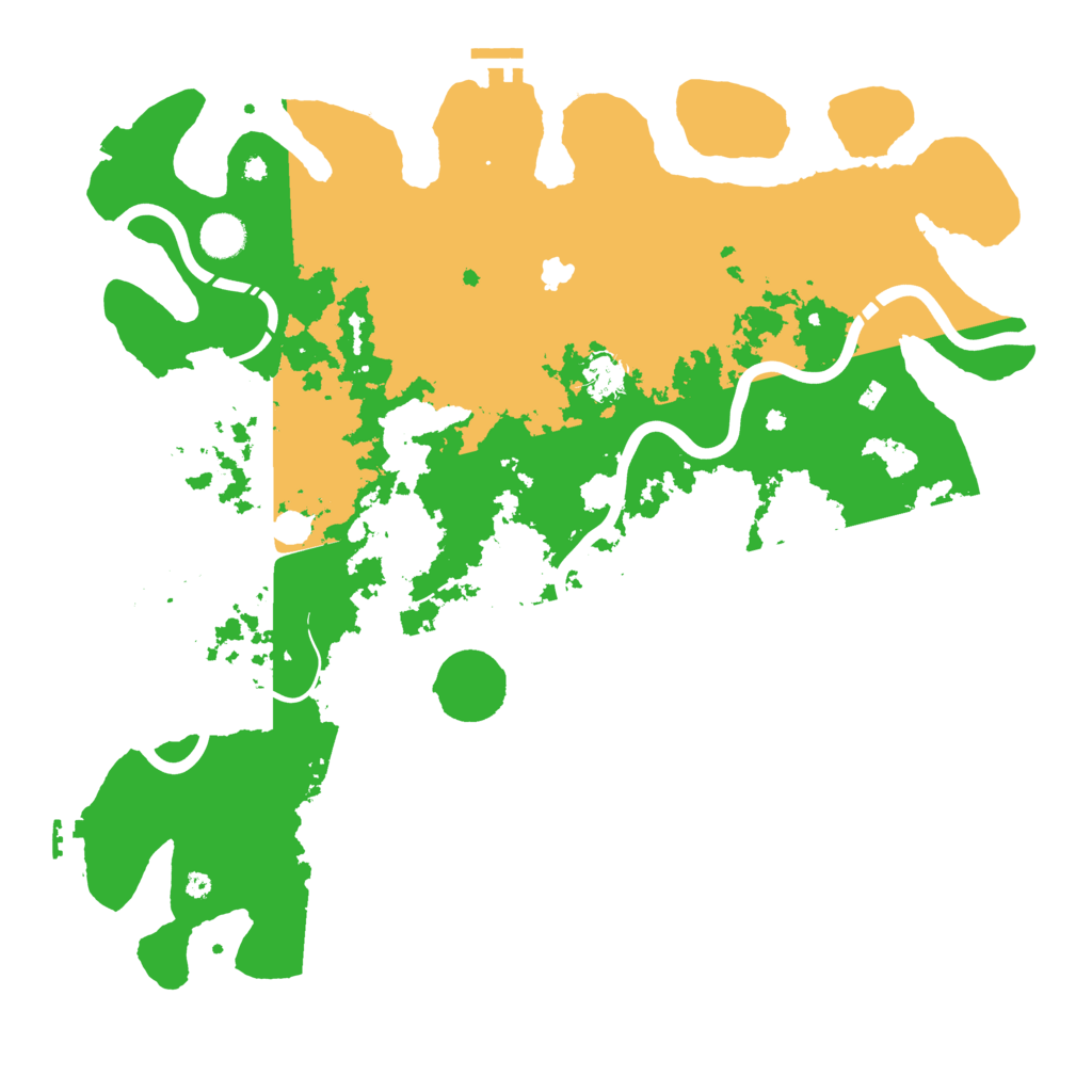 Biome Rust Map: Procedural Map, Size: 4250, Seed: 197987444