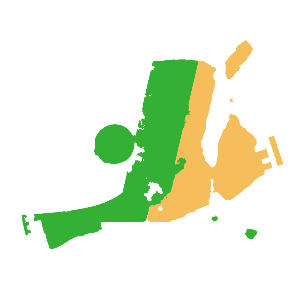 Biome Rust Map: Procedural Map, Size: 2000, Seed: 1374502090