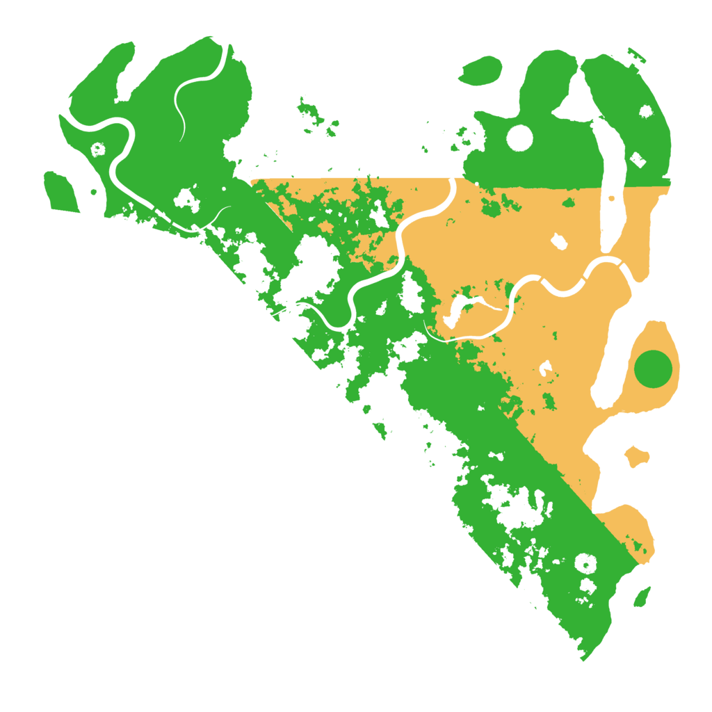 Biome Rust Map: Procedural Map, Size: 4950, Seed: 1458863871