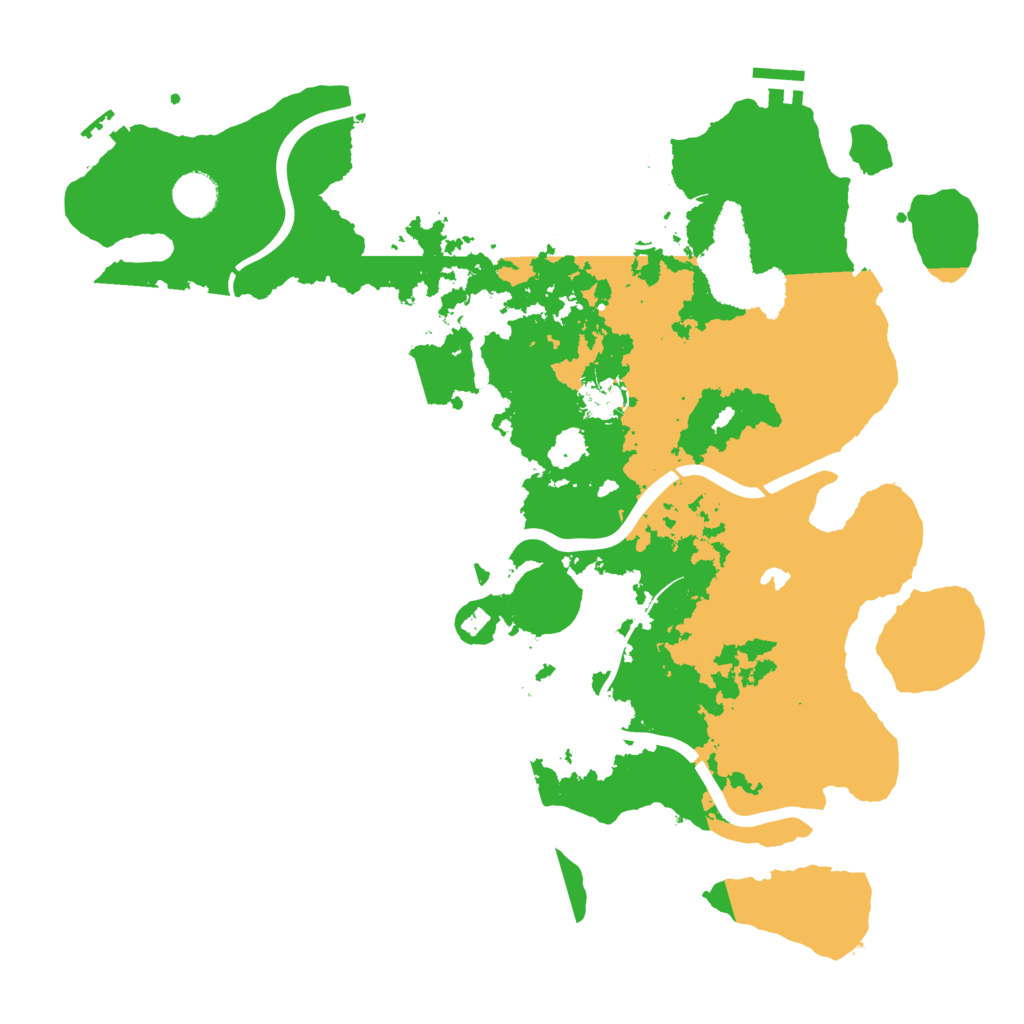 Biome Rust Map: Procedural Map, Size: 4000, Seed: 1087053112