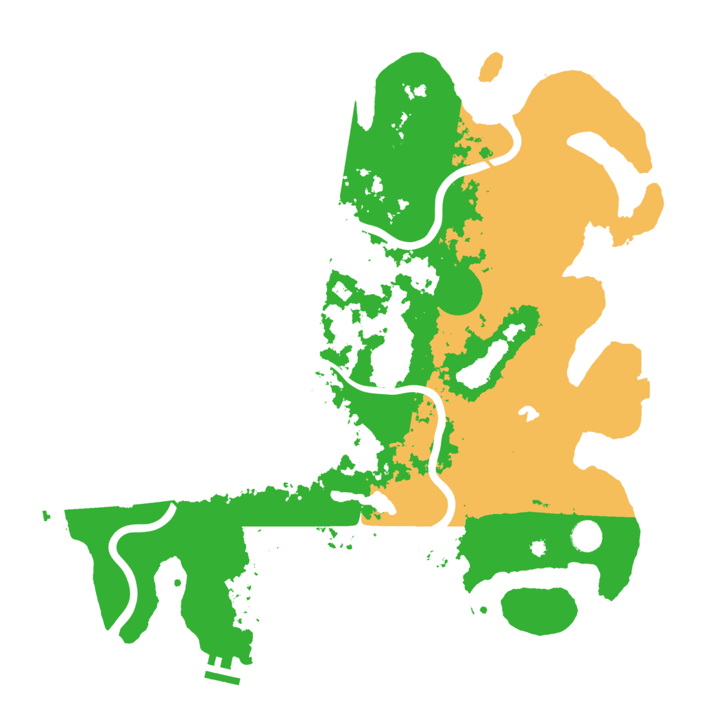 Biome Rust Map: Procedural Map, Size: 4000, Seed: 320776798