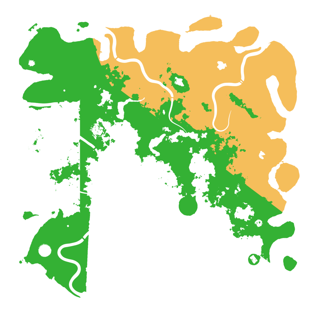 Biome Rust Map: Procedural Map, Size: 4500, Seed: 66350031