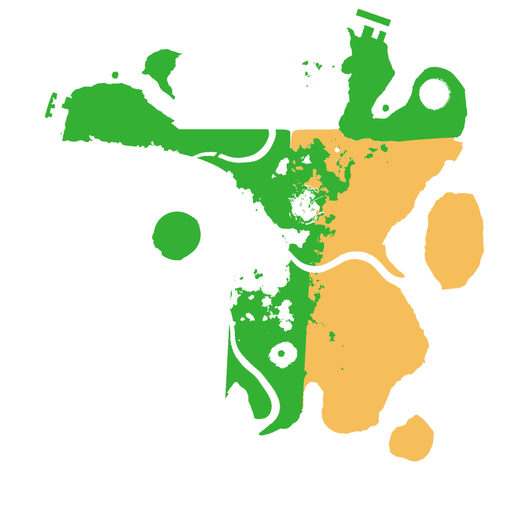 Biome Rust Map: Procedural Map, Size: 3000, Seed: 1683030248