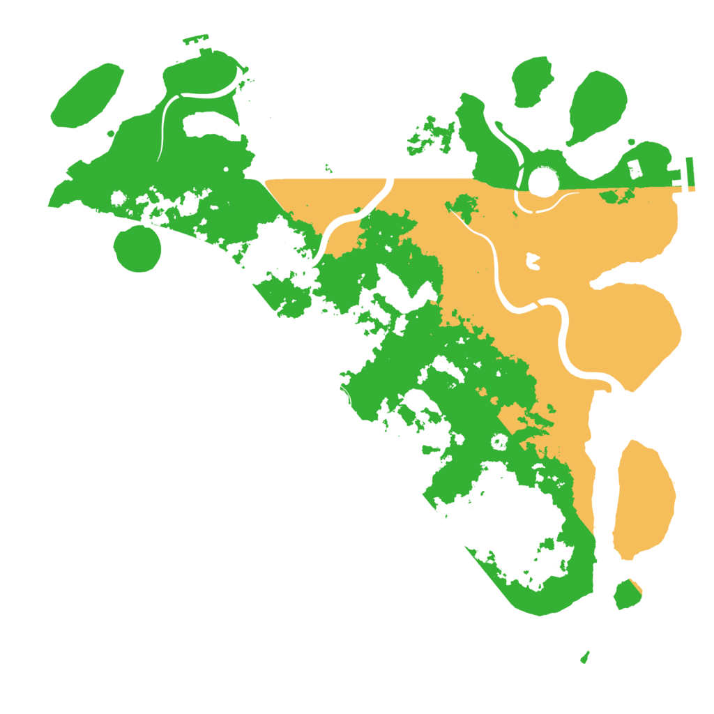 Biome Rust Map: Procedural Map, Size: 4200, Seed: 913071342