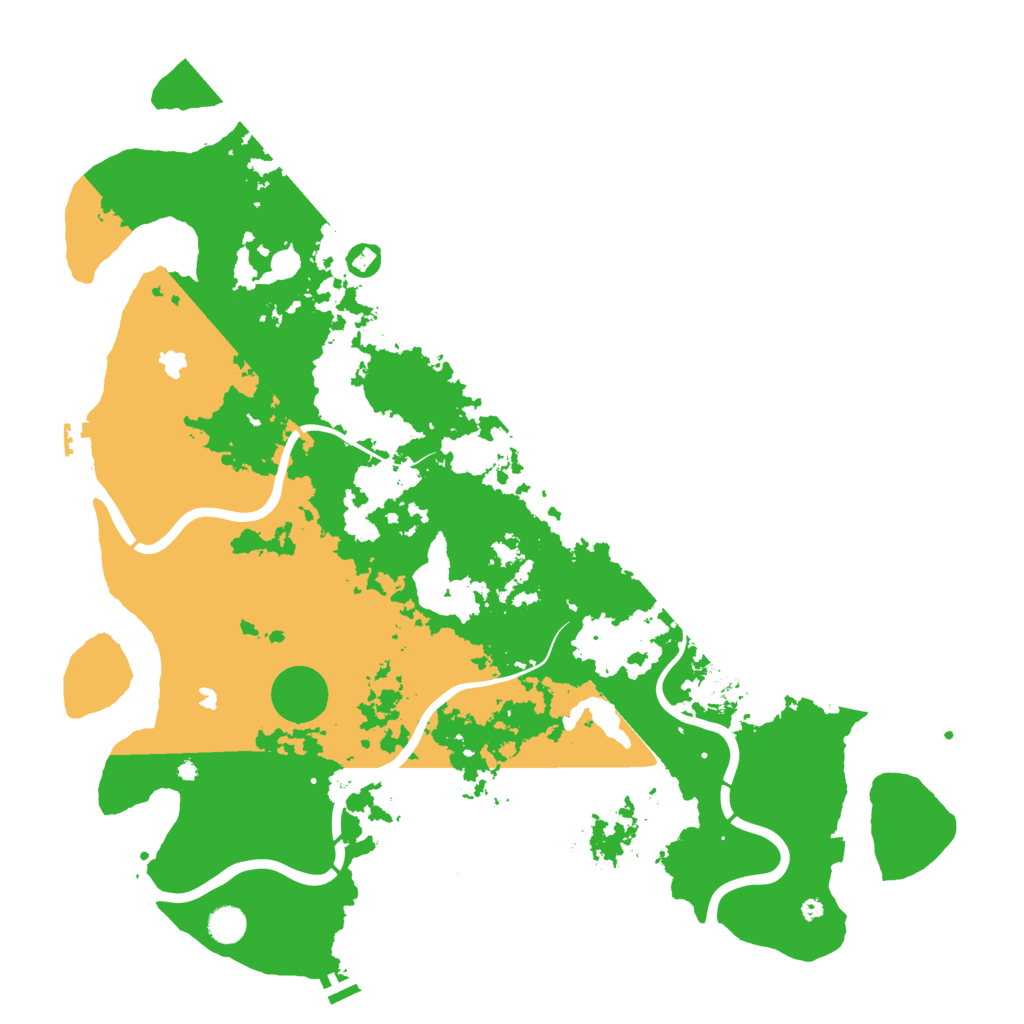 Biome Rust Map: Procedural Map, Size: 4750, Seed: 1053