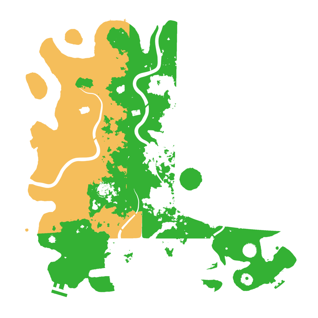 Biome Rust Map: Procedural Map, Size: 4000, Seed: 46374