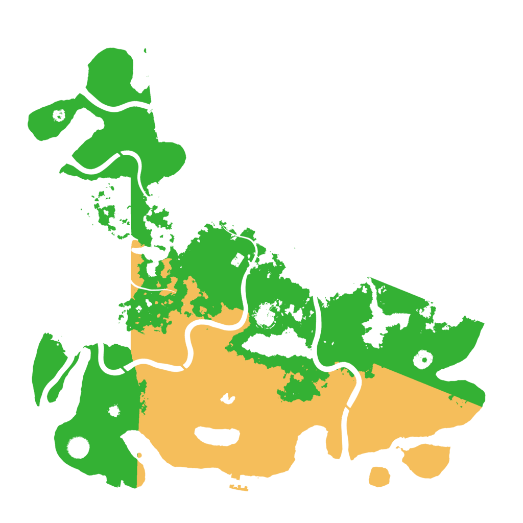 Biome Rust Map: Procedural Map, Size: 4200, Seed: 8007692