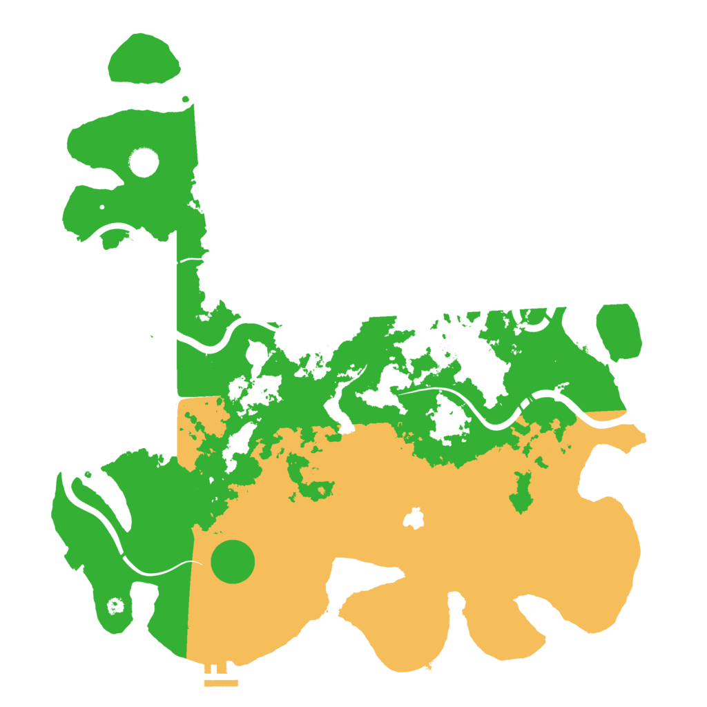 Biome Rust Map: Procedural Map, Size: 4250, Seed: 3755