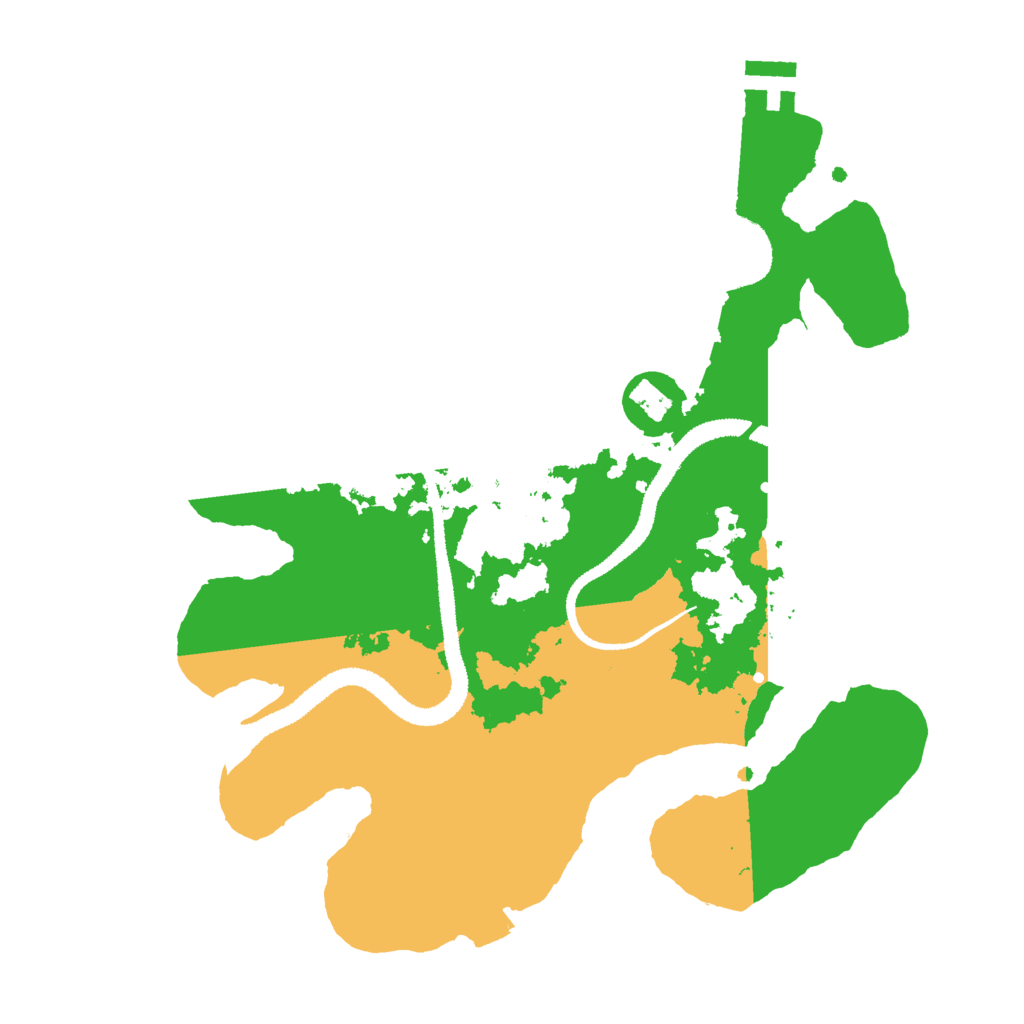 Biome Rust Map: Procedural Map, Size: 2750, Seed: 777777