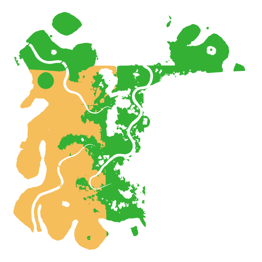 Biome Rust Map: Procedural Map, Size: 4250, Seed: 106004938
