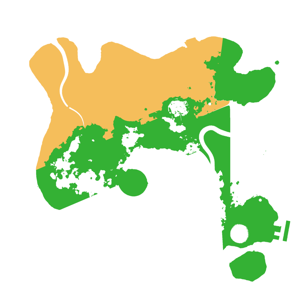 Biome Rust Map: Procedural Map, Size: 3000, Seed: 2114889787