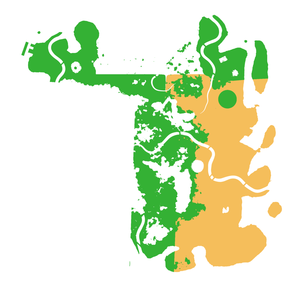 Biome Rust Map: Procedural Map, Size: 4250, Seed: 1764079317