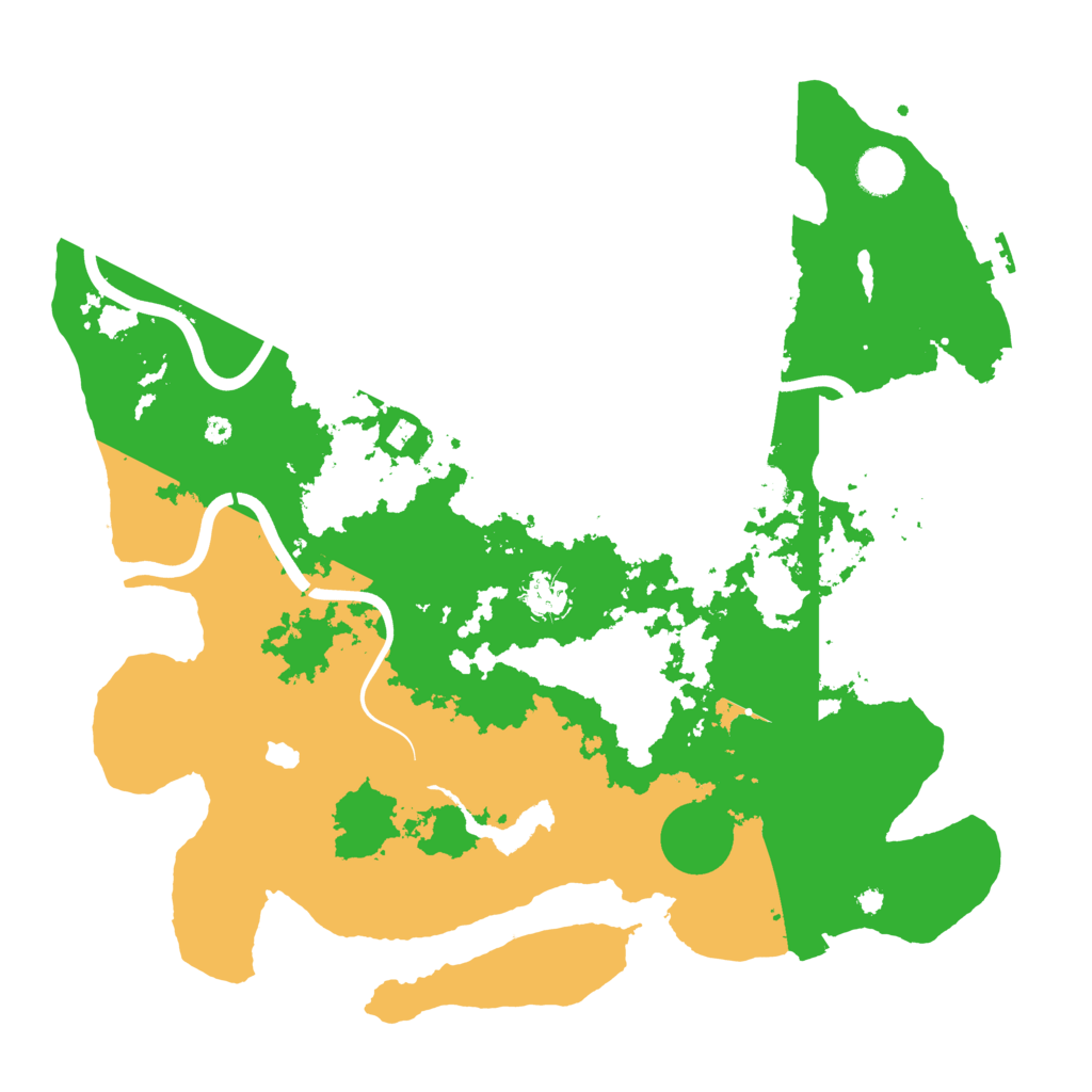 Biome Rust Map: Procedural Map, Size: 4000, Seed: 489205650