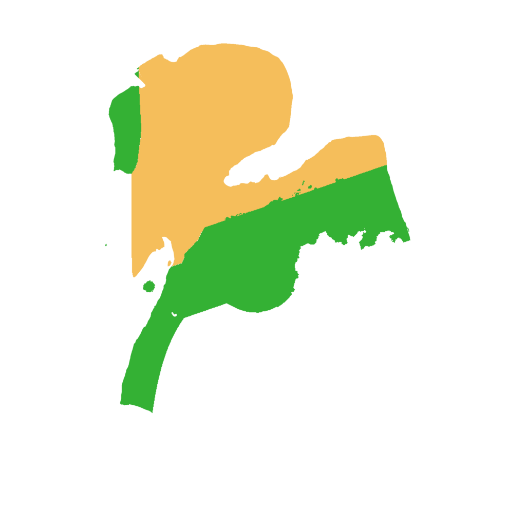 Biome Rust Map: Procedural Map, Size: 1850, Seed: 300271977