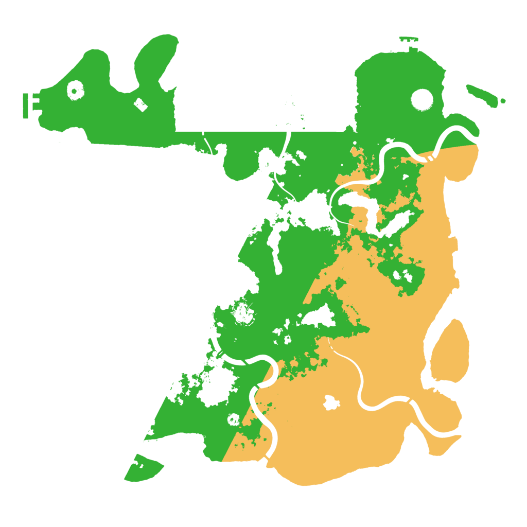 Biome Rust Map: Procedural Map, Size: 4250, Seed: 1851376360